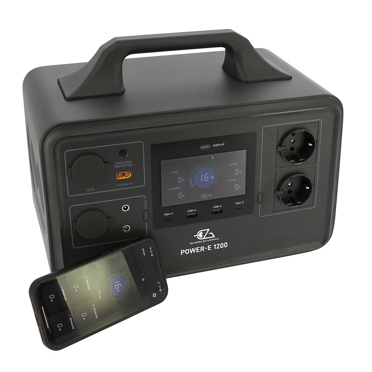 1 - Central elétrica EZA Power-E 1200 1,2KW picco 2,4KW